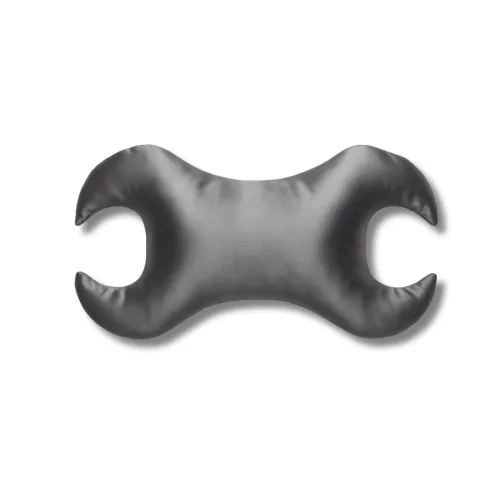 Анти-ейдж подушка KEY проти зморшок навколо очей сіра - MOLODO Key Anti-Aging Pillow Against Wrinkles Around The Eyes Stone Grey