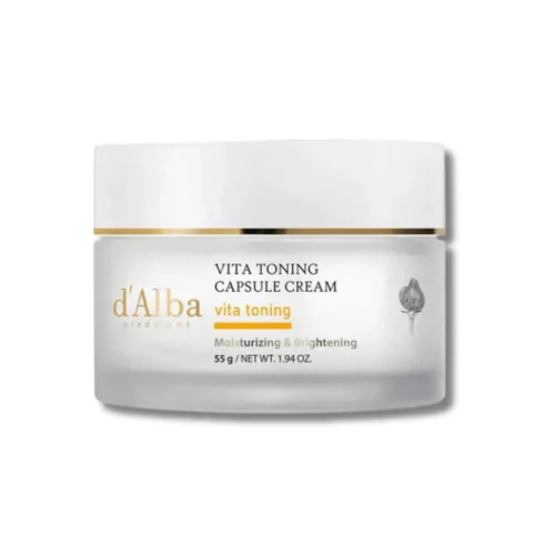 Капсульний крем для сяйва шкіри - D'Alba Vita Toning Capsule Cream 28g