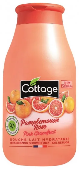 Зволожуюче молочко для душу "Рожевий грейпфрут" Cottage Pink Grapefruit Moisturizing Shower Milk