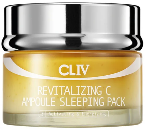 CLIV Revitalizing C Ampoule Sleeping Pack - Нічна вітамінізуюча маска з вітаміном С для сяйва шкіри