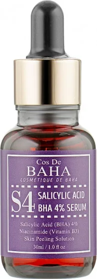 Cos De Baha Salicylic Acid 4% Serum – сироватка для проблемної шкіри 30 мл