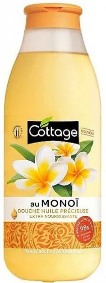 Cottage Monoi Oil Shower - Екстраживальна олія-гель для душу "Квітка моної"