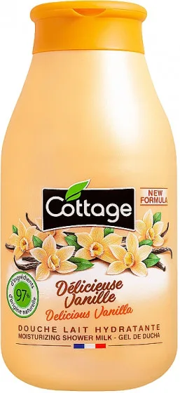 Cottage Delicious Vanilla Shower Milk - Молочко для душу "Апетитна ваніль"