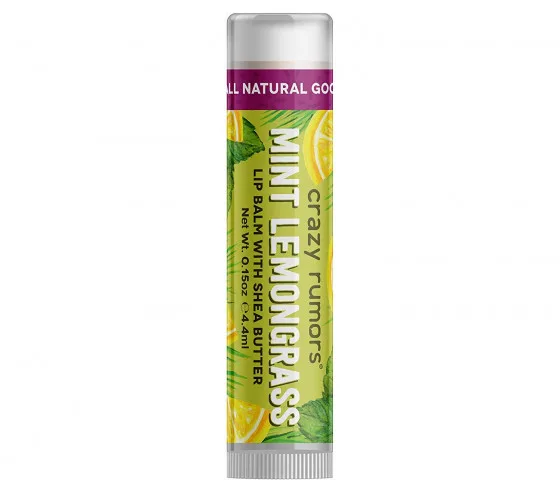 Crazy Rumors Mint Lemongrass Lip Balm - Бальзам для губ