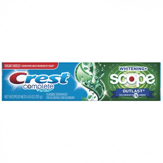 Crest Complete Multi-Benefit Whitening Scope Outlast - Відбілююча зубна паста