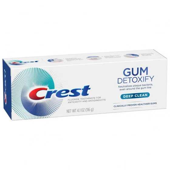 Crest Gum Detoxify Deep Clean Toothpaste - Зубна паста "Детоксикація ясен"