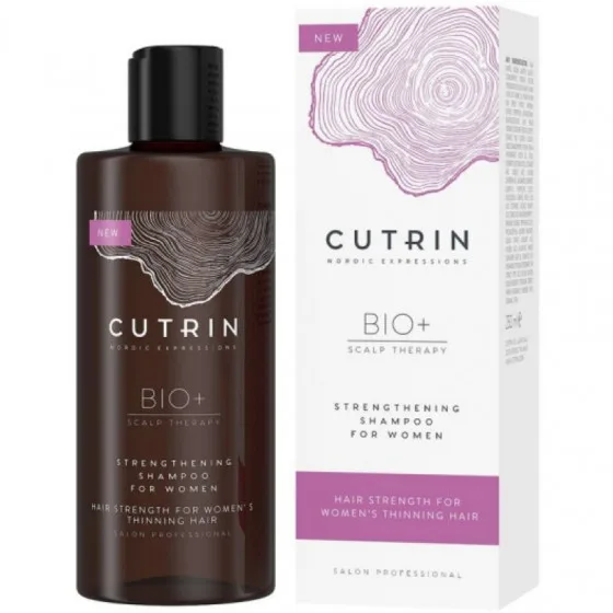 Cutrin Bio+ Strengthening Shampoo - Шампунь-енергія для жінок проти випадіння
