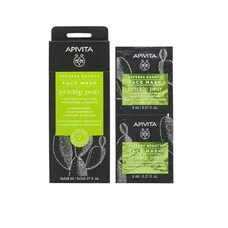 Маска Apivita EXPRESS BEAUTY з опунцією Зволоження та заспокійлива дія 2х8 мл