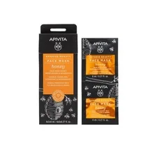 Маска Apivita EXPRESS BEAUTY з медом Зволоження та Живилення 2х8 мл