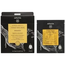 Маска Apivita EXPRESS BEAUTY зі смолою мастикового дерева Пружність та ліфтинг-ефект 15 мл