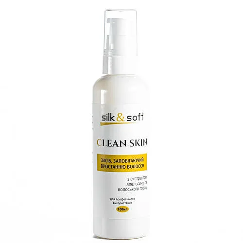 Засіб проти вростання волосся Silk & Soft Clean Skin 100 мл