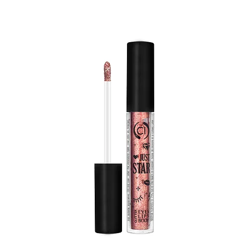 Глітер для обличчя рідкий Colour Intense Just Star 4 мл JS-4, № 105 Glow Copper Осяйна мідь