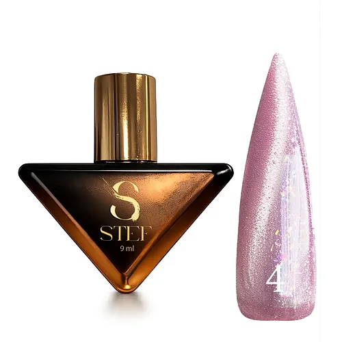 Гель-лак для нігтів Steffani Cat Eye Euphoria, 9 мл , 04 Бузковий
