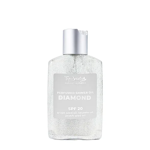 Олія для засмаги з шимером Top Beauty Diamond SPF20, 100 мл