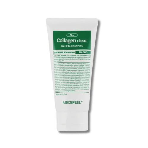 Пінка для вмивання з CICA-комплексом - Medi-Peel Green Cica Collagen Clear Gel Cleanser 2.0 100ml