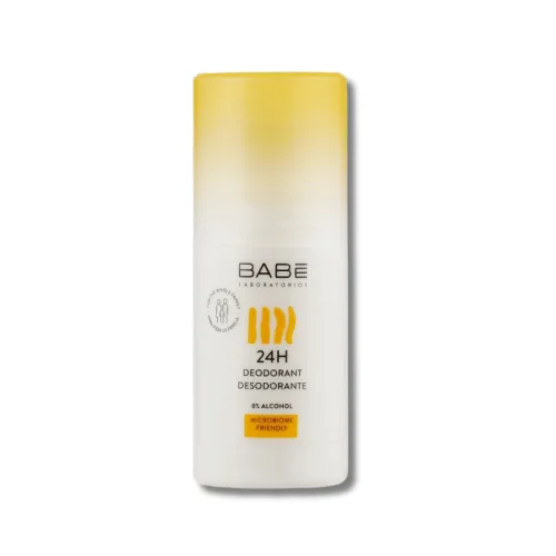 Дезодорант для всієї родини "24 години захисту" з пребіотиком - Babe Laboratorios Deodorant 24H Roll On