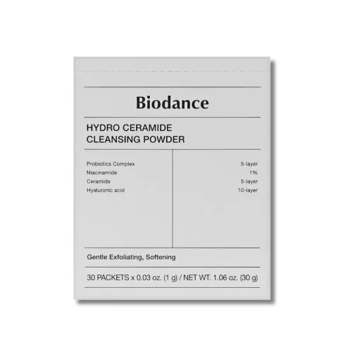 Зволожуюча ензимна пудра для обличчя - Biodance Hydro Ceramide Cleansing Powder 20ml