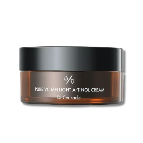 Подвійний крем з вітаміном С, ретинолом і керамідами - Dr.Ceuracle Pure VC Mellight A-Tinol Cream 14.2g