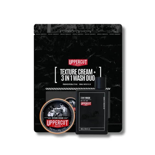 Подарунковий набір - Uppercut Deluxe Xmas Texture Cream + 3 in 1