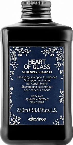 Davines Heart Of Glass Silkening Shampoo - Шампунь для шовковистості та підтримки блонду