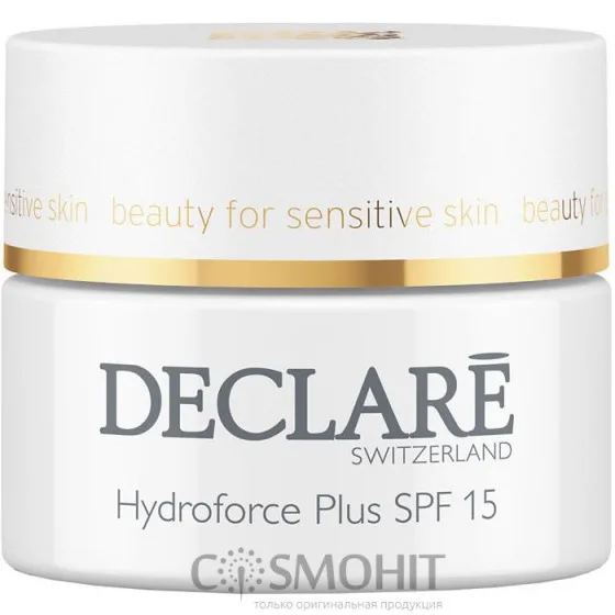 Денний ультразволожуючий крем Declare Hydroforce Plus Cream SPF15 50 мл