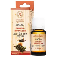 Олія Ароматика косметична для сауни Апельсин-лимон 10 мл