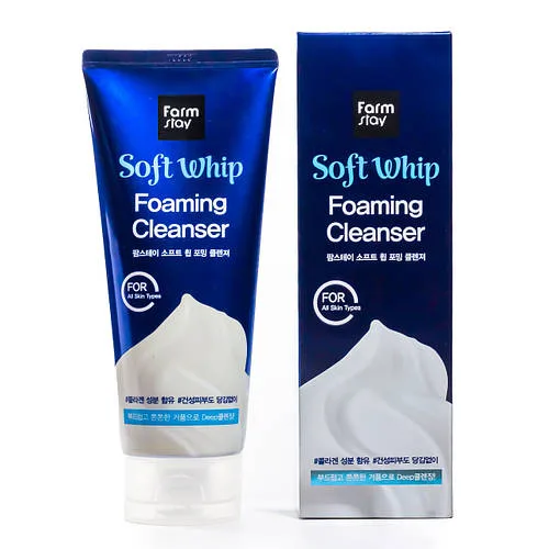 Пінка для дбайливого очищення обличчя FarmStay Whip Foaming Cleanser 180 мл