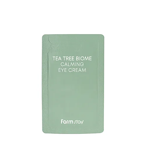 Крем для чутливої ​​шкіри навколо очей FarmStay Tea Tree Biome Calming Eye Cream