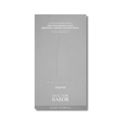 Зволожуючі ампули з мультигіалуроновою кислотою - Babor Doctor Babor Hydration 10D Hyaluronic Acid Ampoule Serum Concentrate