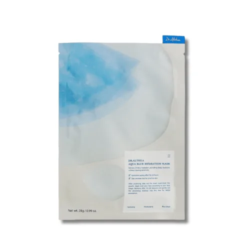 Зволожуюча тканинна маска з азуленом та агавою - Dr. Althea Aqua Blue Hydration Mask, 1 шт
