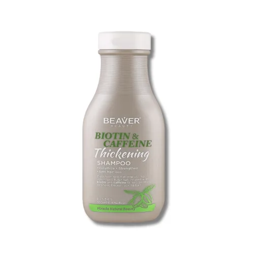 Шампунь проти випадіння волосся збагачений біотином та кофеїном - Beaver Professional Biotin &amp; Caffeine Thickening Shampoo