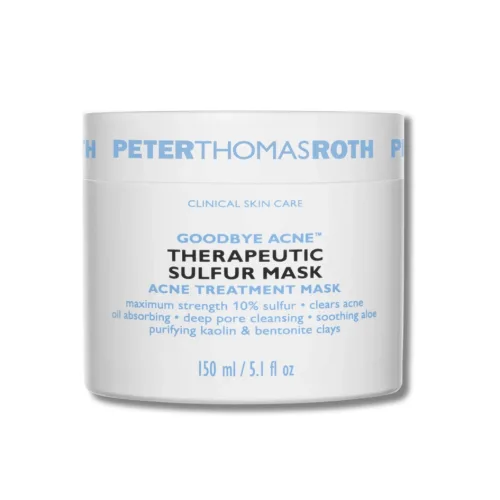 Лікувальна глиняна маска для шкіри з акне - Peter Thomas Roth Goodbye Acne Therapeutic Sulfur Mask 75ml