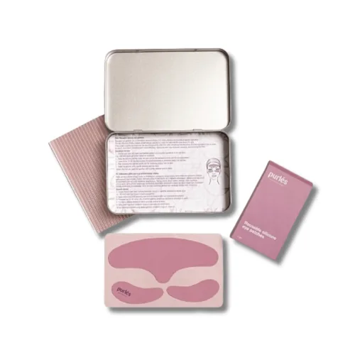 Набір багаторазових силіконових патчів - Purles Reusable Silicone Eye Patches