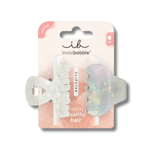 Заколка для волосся - Invisibobble Clipstar Pearly Frost