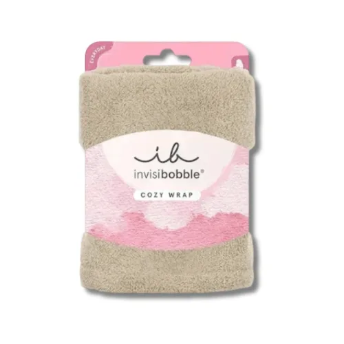 Рушник-тюрбан для волосся - Invisibobble Set Cozywrap