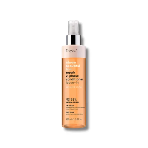Незмивний двофазний кондиціонер для пошкодженого волосся - Erayba ABH Repair 2-phase Conditioner Leave-In