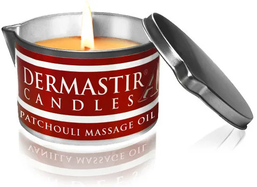 Dermastir Massage Candle Oil Patchouli - Масажна свічка Пачули
