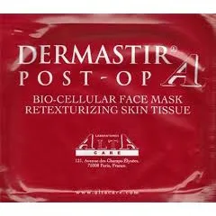 Dermastir Post-OP Bio-Cellular Face Mask Retexturizing Skin Tissue - Біоклеточная маска для ретекстурізаціі шкіри