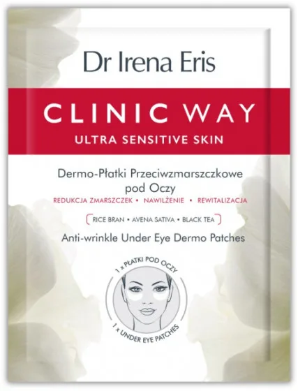 Патчі Dr. Irena Eris Clinic Way під очі проти зморшок 1х2 шт