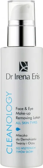 Dr. Irena Eris Cleanology Face & Eye make-up removing lotion - Молочко для демакіяжу обличчя та очей