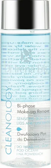 Dr. Irena Eris Cleanology Bi-Phase Eyelids and Under Eyes Make-up Remover - Двофазна міцелярна рідина для зняття макіяжу зі шкіри навколо очей