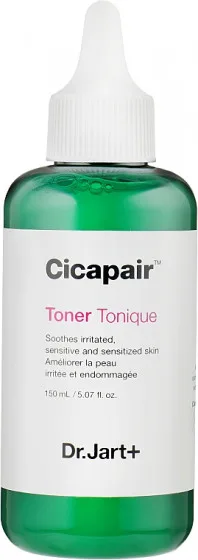 Заспокійливий тонер з екстрактом центели для чутливої шкіри Dr. Jart+ Cicapair Toner Tonique, 250 мл