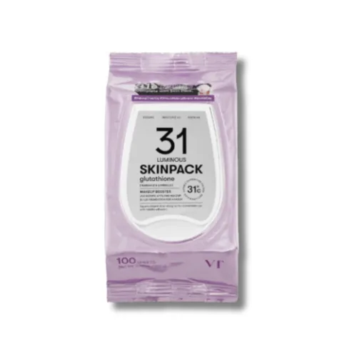 Освітлювальні маски-педи з глутатіоном - VT Cosmetics Skin Pack Luminous 25g