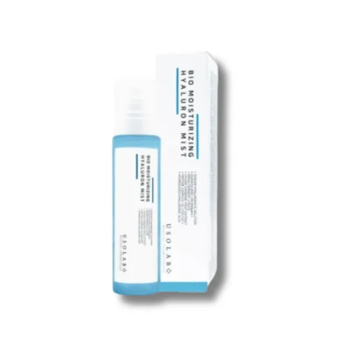 Зволожуючий, заспокійливий та омолоджуючий тонер–спрей - Usolab Bio Moisturizing Hyaluron Mist