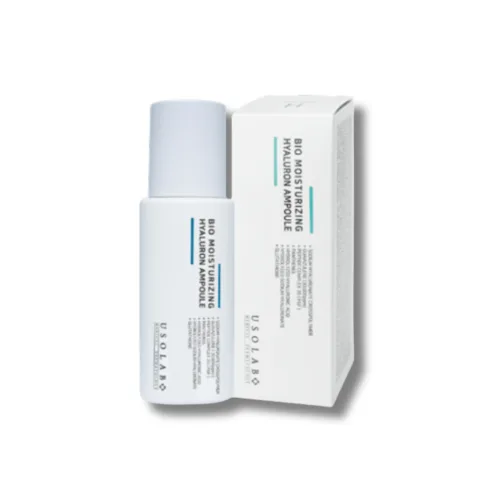 Зволожуюча, заспокійлива та омолоджуюча сироватка - Usolab Bio Moisturizing Hyaluron Ampoule