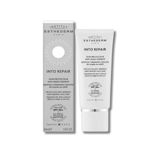 Омолоджувальний крем - Institut Esthederm Into Repair Protective Anti-Wrinkle And Firming Face Cream 10ml