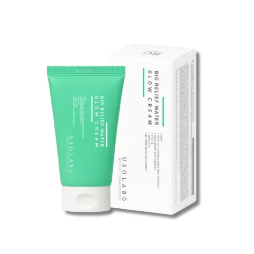 Заспокійливий та балансуючий крем-сорбет - Usolab Bio Relief Water Glow Cream 10ml