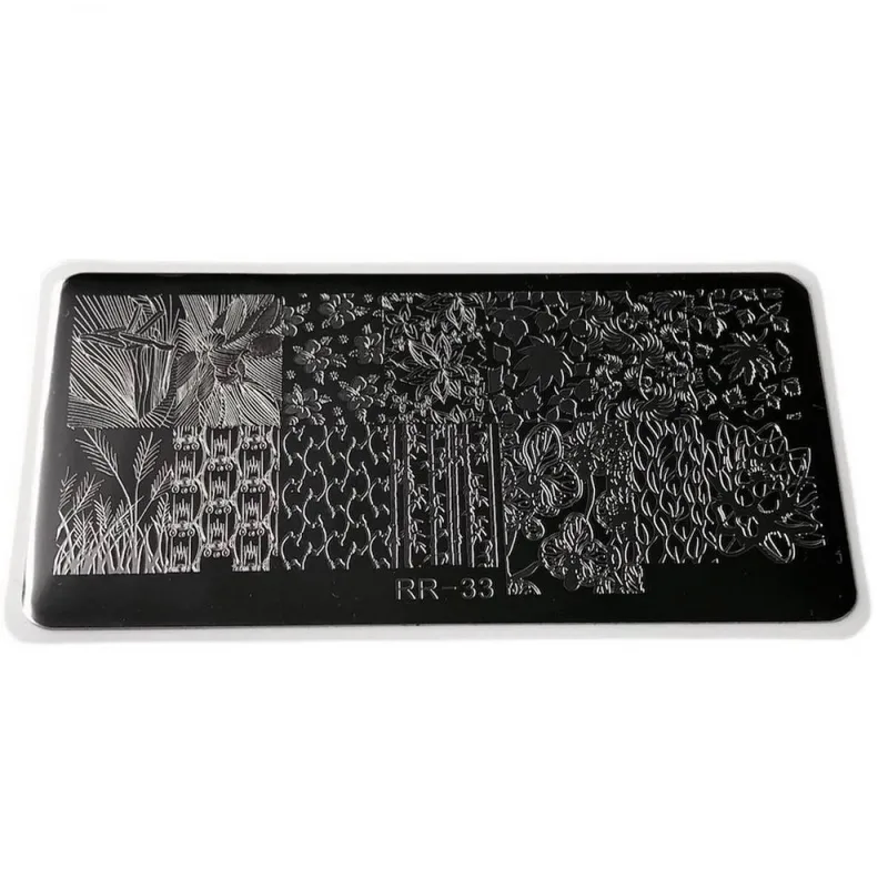Пластина для стемпінгу Richcolor Рослини RR-31