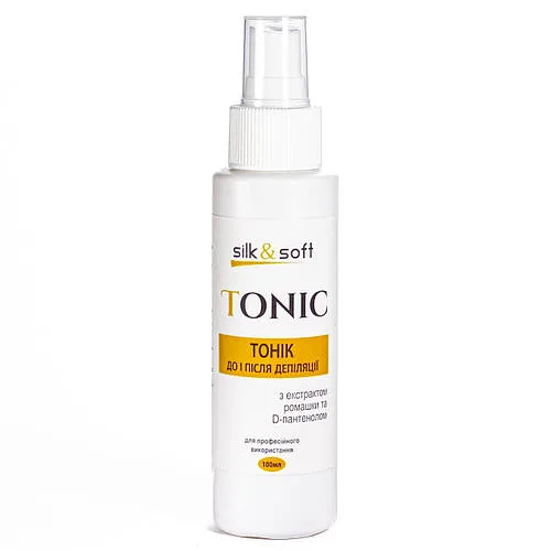 Silk&Soft Тонік до і після депіляції