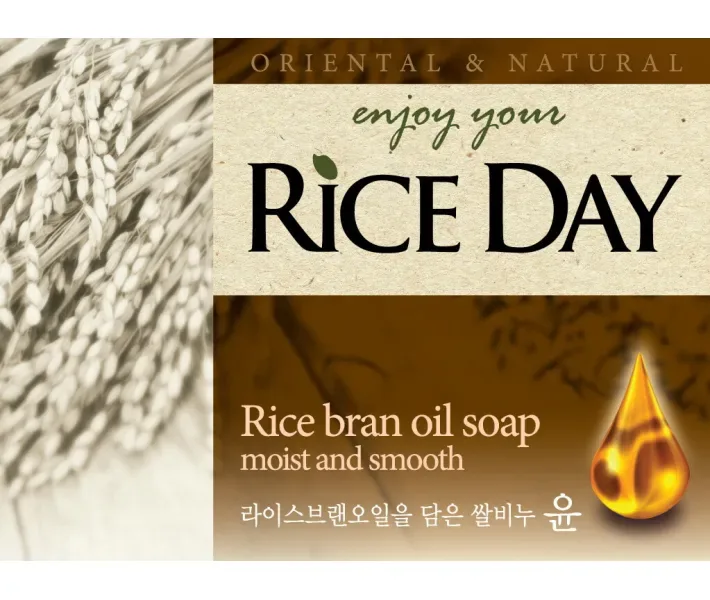 Мило туалетне Lion Riceday з рисовими висівками 100 г